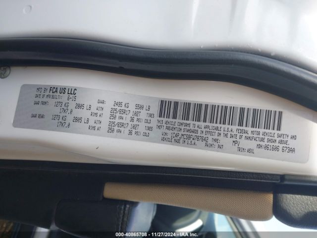 1C4PJMCS8FW787642 Jeep Cherokee Latitude