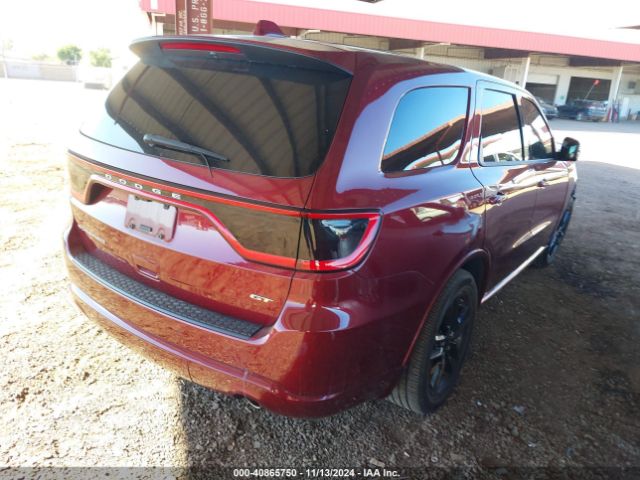 1C4RDHDG7MC804186 Dodge Durango Gt Plus Rwd