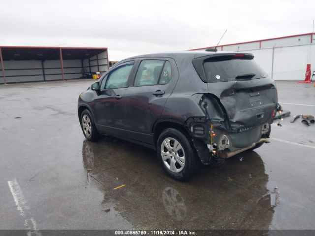 3GNCJKSB3GL236604 Chevrolet Trax 1ls
