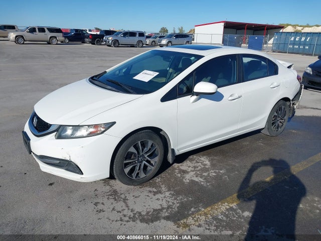 Honda CIVIC EX 2014 2HGFB2F86EH538087 Image 2
