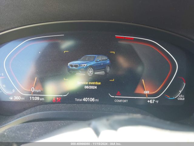 5UXTY3C08M9H58836 BMW X3 Sdrive30i