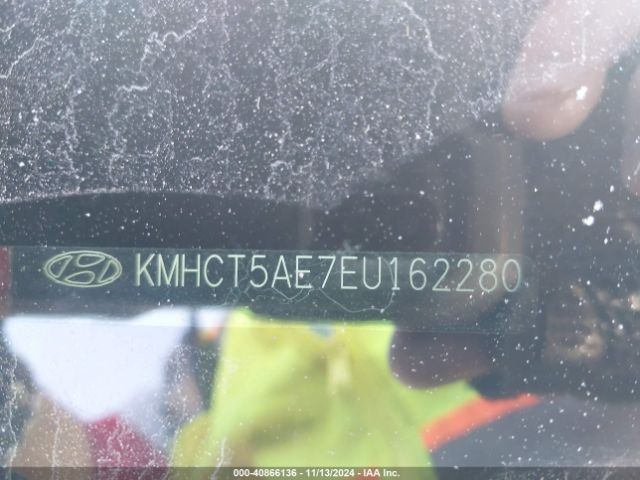 KMHCT5AE7EU162280 Hyundai ACCENT GS