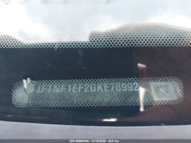 1FTNF1EF2GKE78992 Ford F-150 Xl