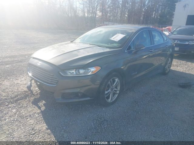 3FA6P0RU2FR197554 Ford Fusion Hybrid Titanium