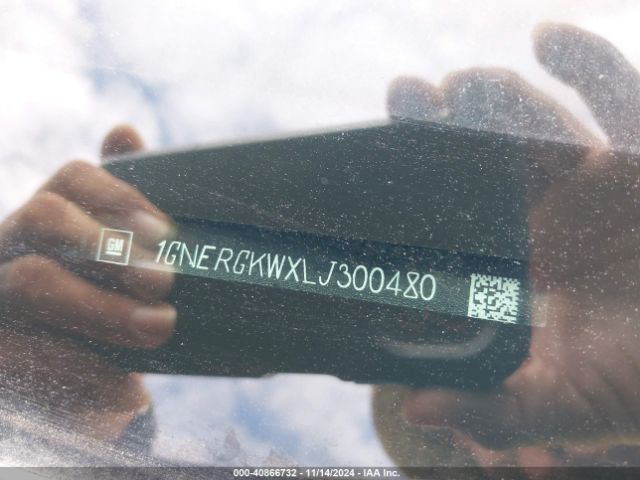 1GNERGKWXLJ300480 Chevrolet Traverse Fwd Lt Cloth