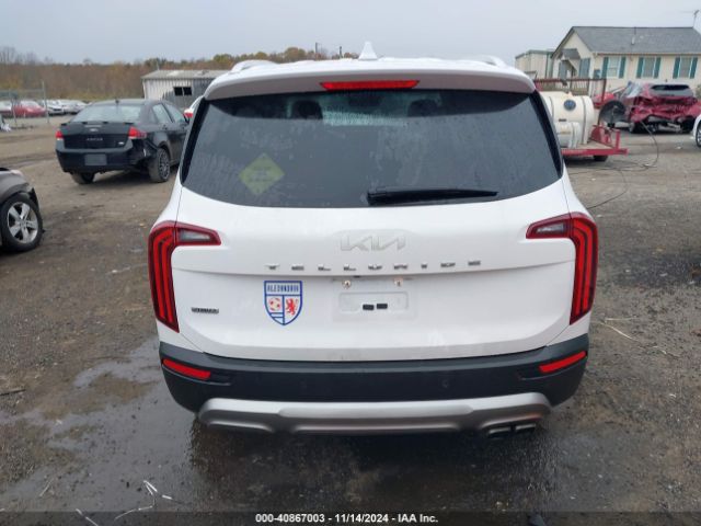 5XYP3DHC6NG277555 KIA Telluride Ex