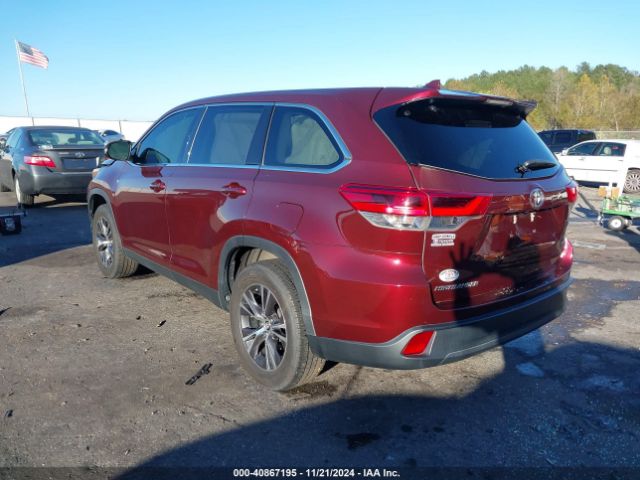 5TDZZRFH3KS343528 Toyota Highlander Le Plus