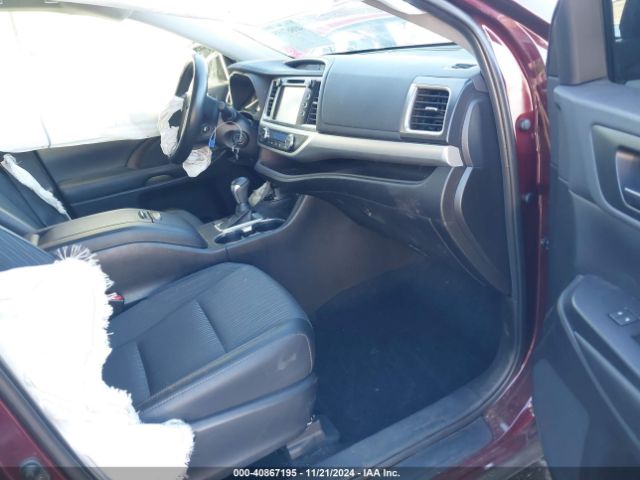 5TDZZRFH3KS343528 Toyota Highlander Le Plus