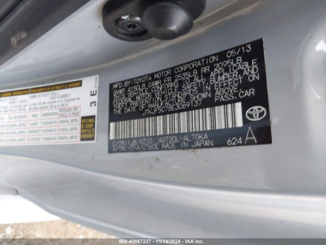 JTKJF5C78E3069137 Scion Tc 10 Series