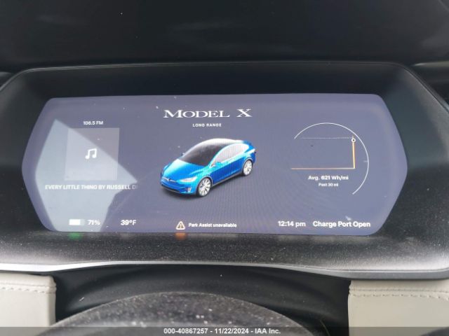 5YJXCDE2XKF203294 Tesla Model X 100d/75d/long Range/standard Range