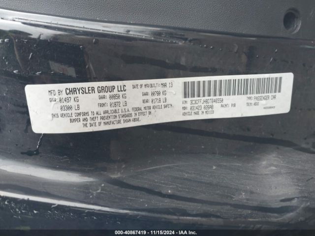 2013 FIAT 500C 3C3CFFJH8DT646550 Photo 8