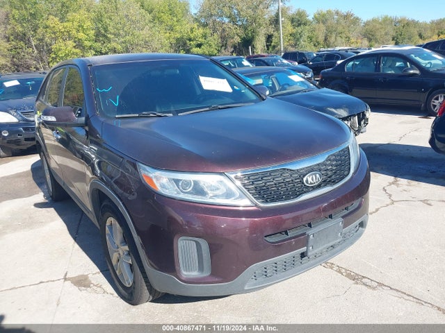 KIA SORENTO LX 2014 5XYKT3A66EG504509 Image 1