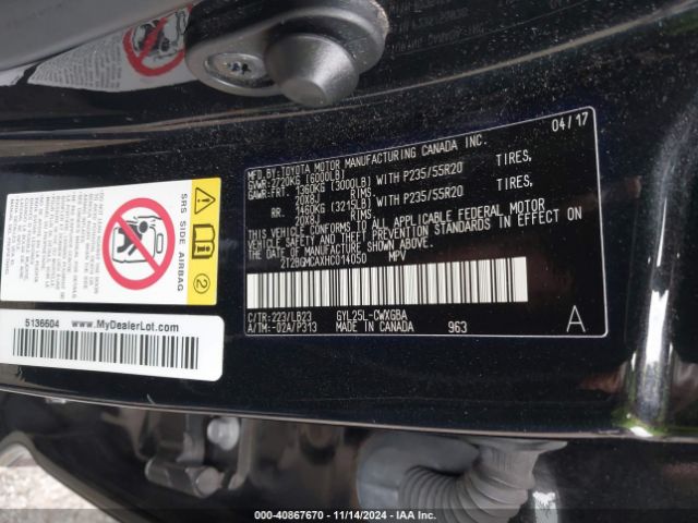 2T2BGMCAXHC014050 Lexus RX 450H