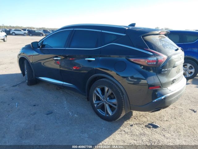 5N1AZ2DJ9NC107901 Nissan Murano Platinum Fwd