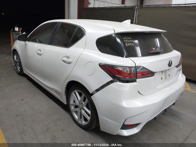 JTHKD5BH3E2191436 Lexus CT 200H