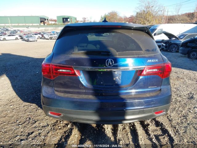 5FRYD4H41GB062331 Acura Mdx Technology   Acurawatch Plus Packages/technology Package