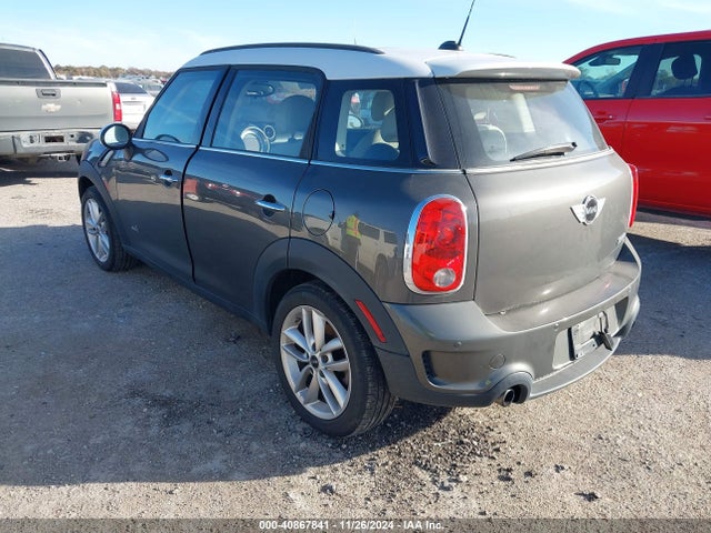 2012 MINI COOPER S COUNTRYMAN WMWZC5C55CWM14926 Photo 2