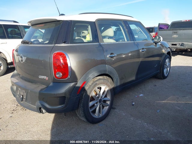 2012 MINI COOPER S COUNTRYMAN WMWZC5C55CWM14926 Photo 3