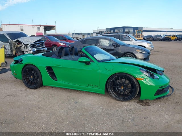WP0CD2A88PS216243 Porsche 718 Boxster Gts 4.0