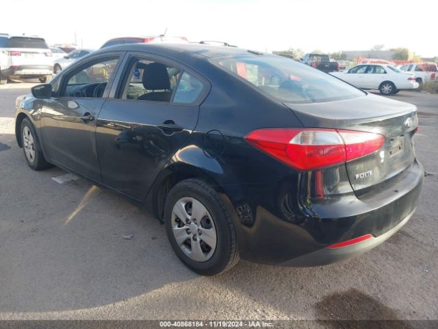 KNAFK4A60E5137087 KIA FORTE LX