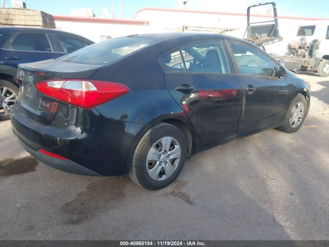 KNAFK4A60E5137087 KIA FORTE LX