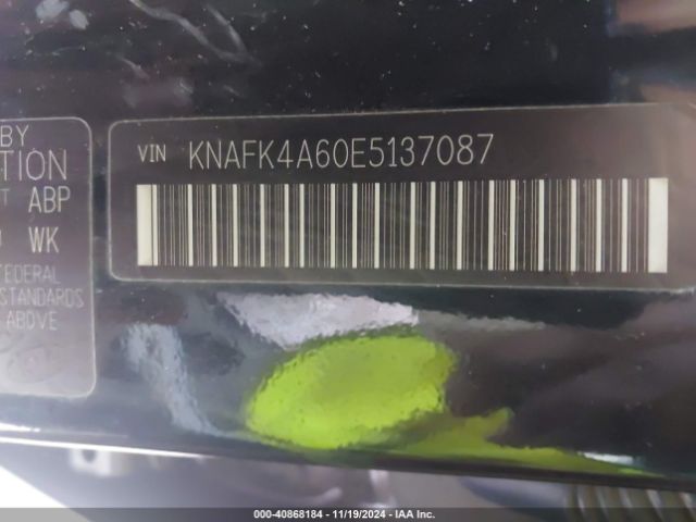 KNAFK4A60E5137087 KIA FORTE LX