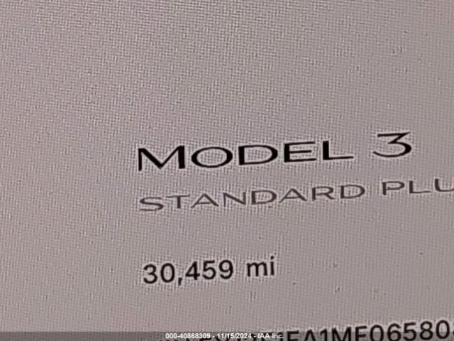 5YJ3E1EA1MF065808 Tesla Model 3 Standard Range Plus Rear-wheel Drive