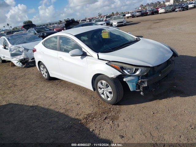 Hyundai ELANTRA SE 2016 5NPDH4AE5GH694595 Image 1