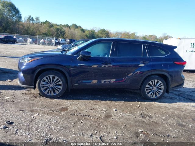 5TDEBRCH1MS015082 Toyota Highlander Hybrid Platinum