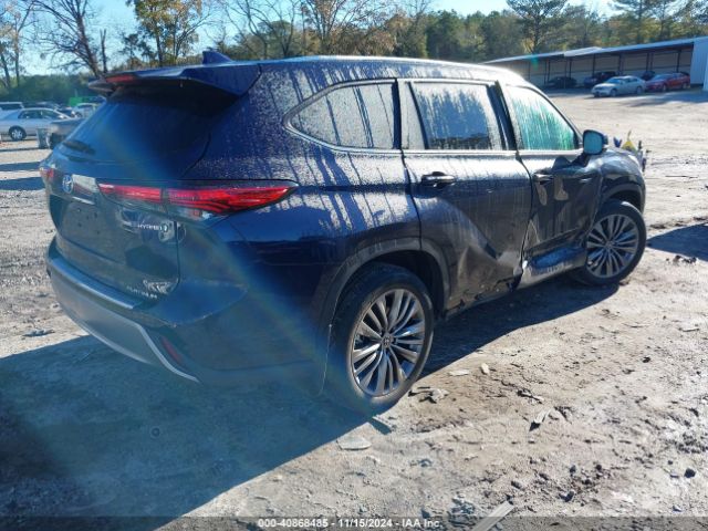 5TDEBRCH1MS015082 Toyota Highlander Hybrid Platinum