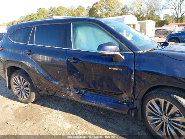 5TDEBRCH1MS015082 Toyota Highlander Hybrid Platinum