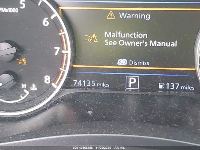 1N4BL4DW9MN314833 Nissan Altima Sv Intelligent Awd