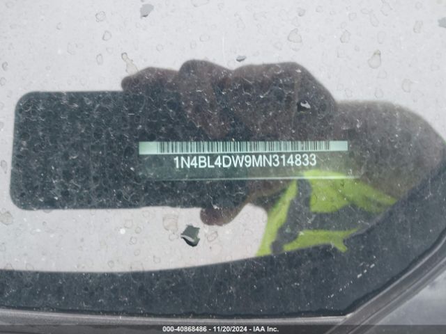 1N4BL4DW9MN314833 Nissan Altima Sv Intelligent Awd