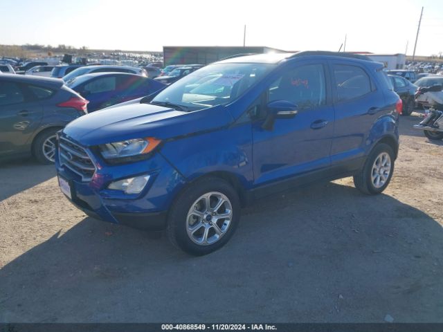 MAJ3S2GE1LC385601 Ford Ecosport Se