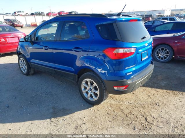 MAJ3S2GE1LC385601 Ford Ecosport Se