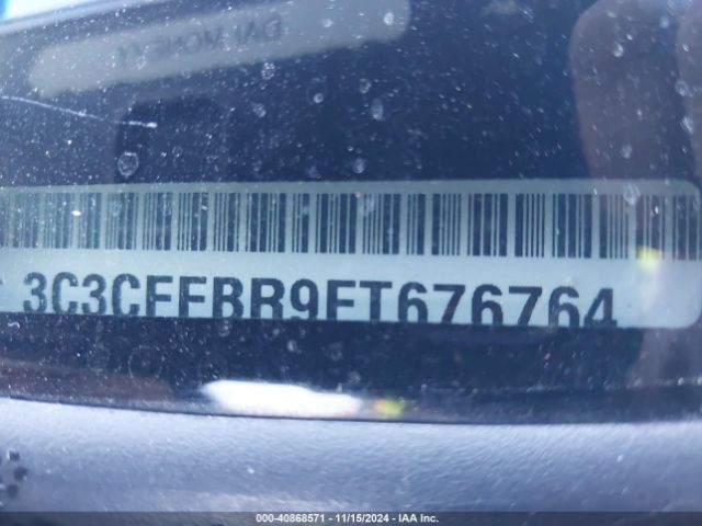 3C3CFFBR9FT676764 Fiat 500 SPORT