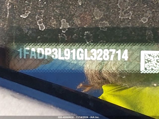 1FADP3L91GL328714 Ford FOCUS ST