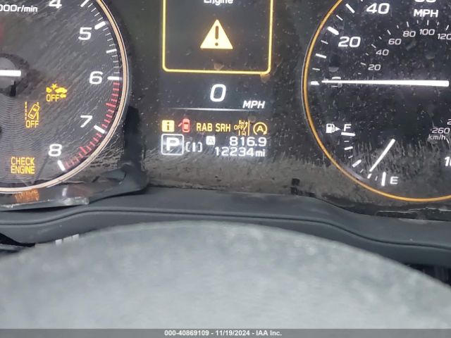 4S4GUHU64R3749603 Subaru Crosstrek Wilderness