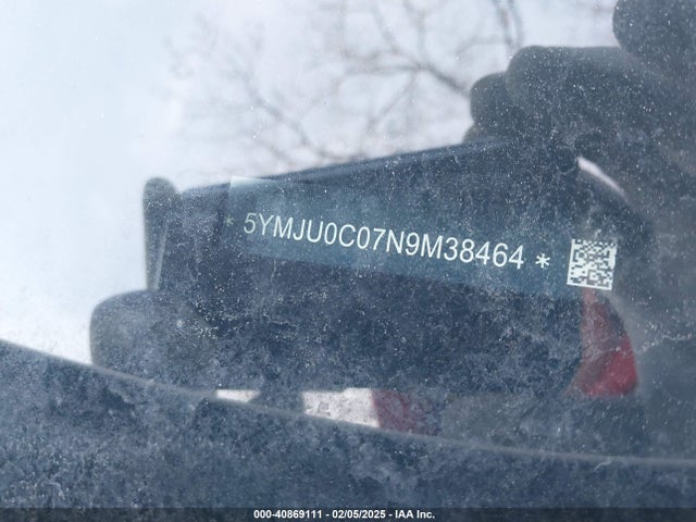 5YMJU0C07N9M69536 BMW X5