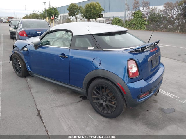 2013 MINI COUPE WMWSX3C53DT466326 Photo 2