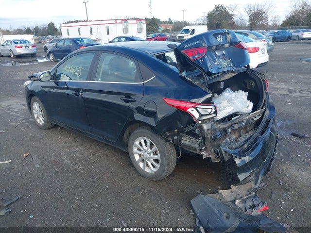 Hyundai Accent Sel 2022 3KPC24A61NE170710 Image 3