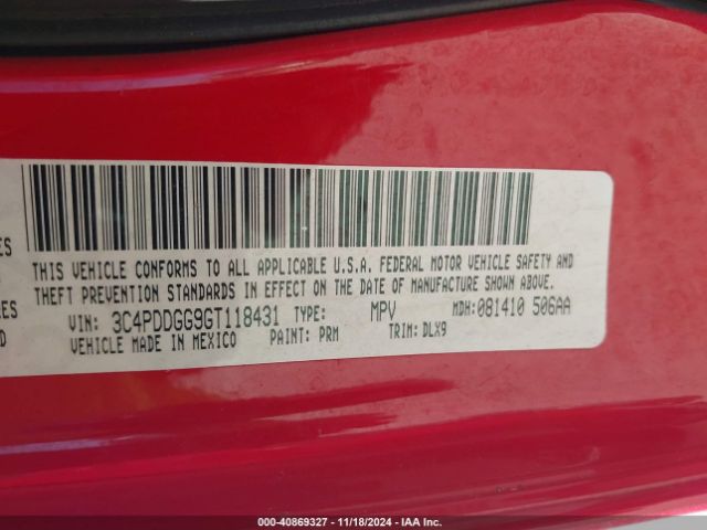 3C4PDDGG9GT118431 Dodge Journey Crossroad Plus