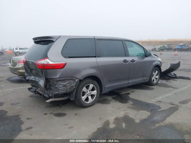 5TDZK3DC1FS666068 Toyota Sienna L 7 Passenger