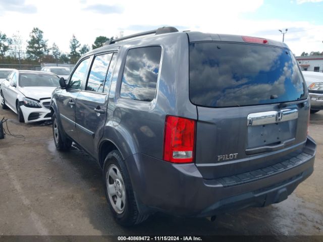 5FNYF3H21FB015786 Honda PILOT LX