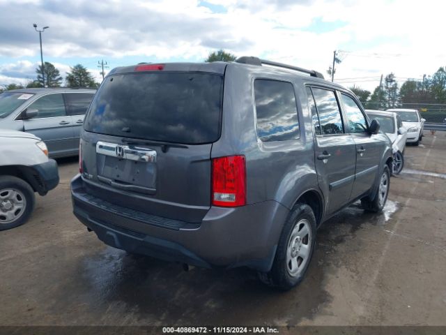 5FNYF3H21FB015786 Honda PILOT LX