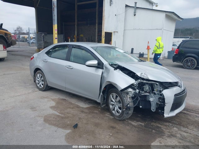 Toyota COROLLA LE 2016 2T1BURHE3GC492086 Image 1
