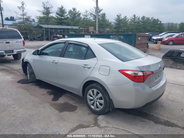Toyota COROLLA LE 2016 2T1BURHE3GC492086 Image 3
