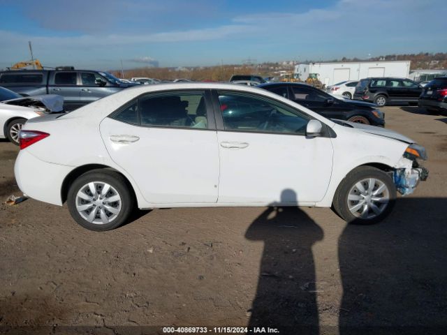 2T1BURHE8GC616059 Toyota COROLLA LE