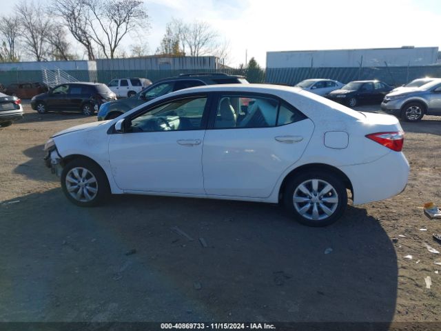 2T1BURHE8GC616059 Toyota COROLLA LE
