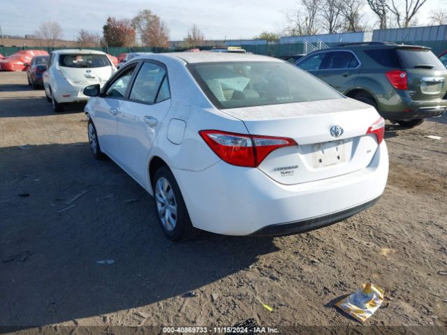 2T1BURHE8GC616059 Toyota COROLLA LE
